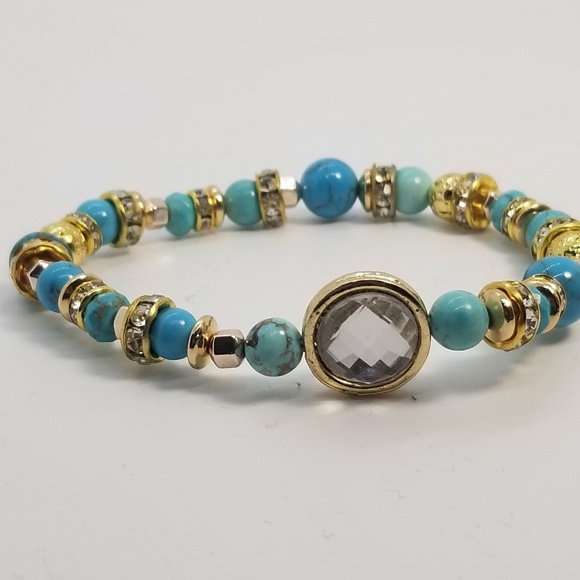 7" Turquoise Bracelet - Picture 1 of 4
